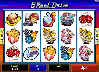 5 Reel Online Slot Features