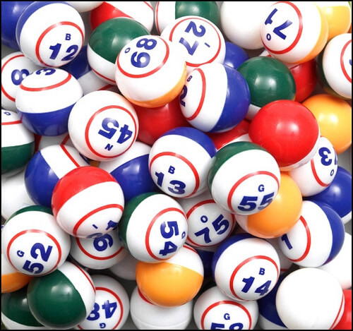 Bingo Game balls