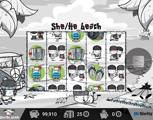 Mr Slotty Gaming - She He Beach Slot